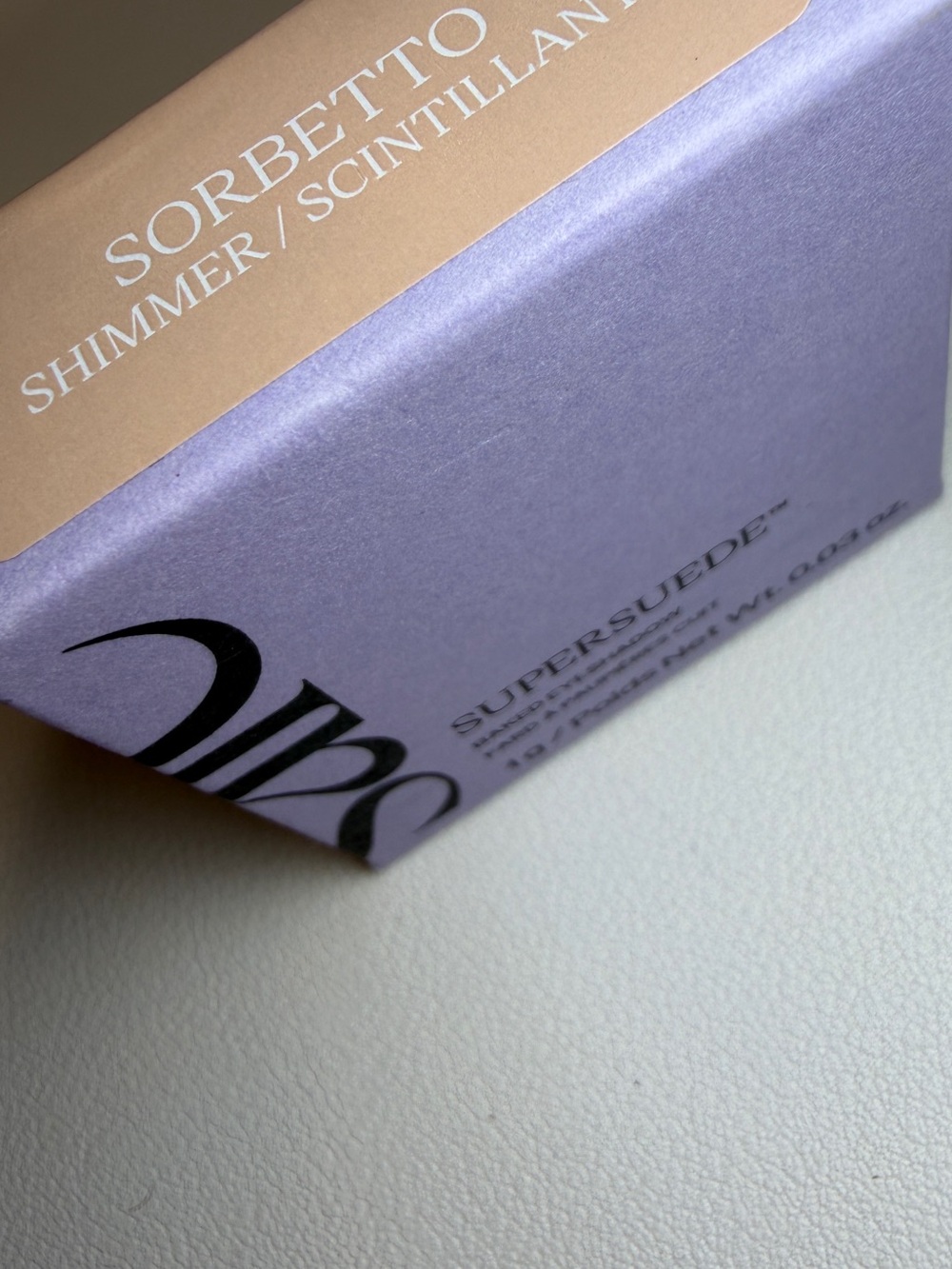 Saie SUPERSUEDE Baked Eyeshadow Sorbetto shimmer scintillant 1g/0.03 oz
